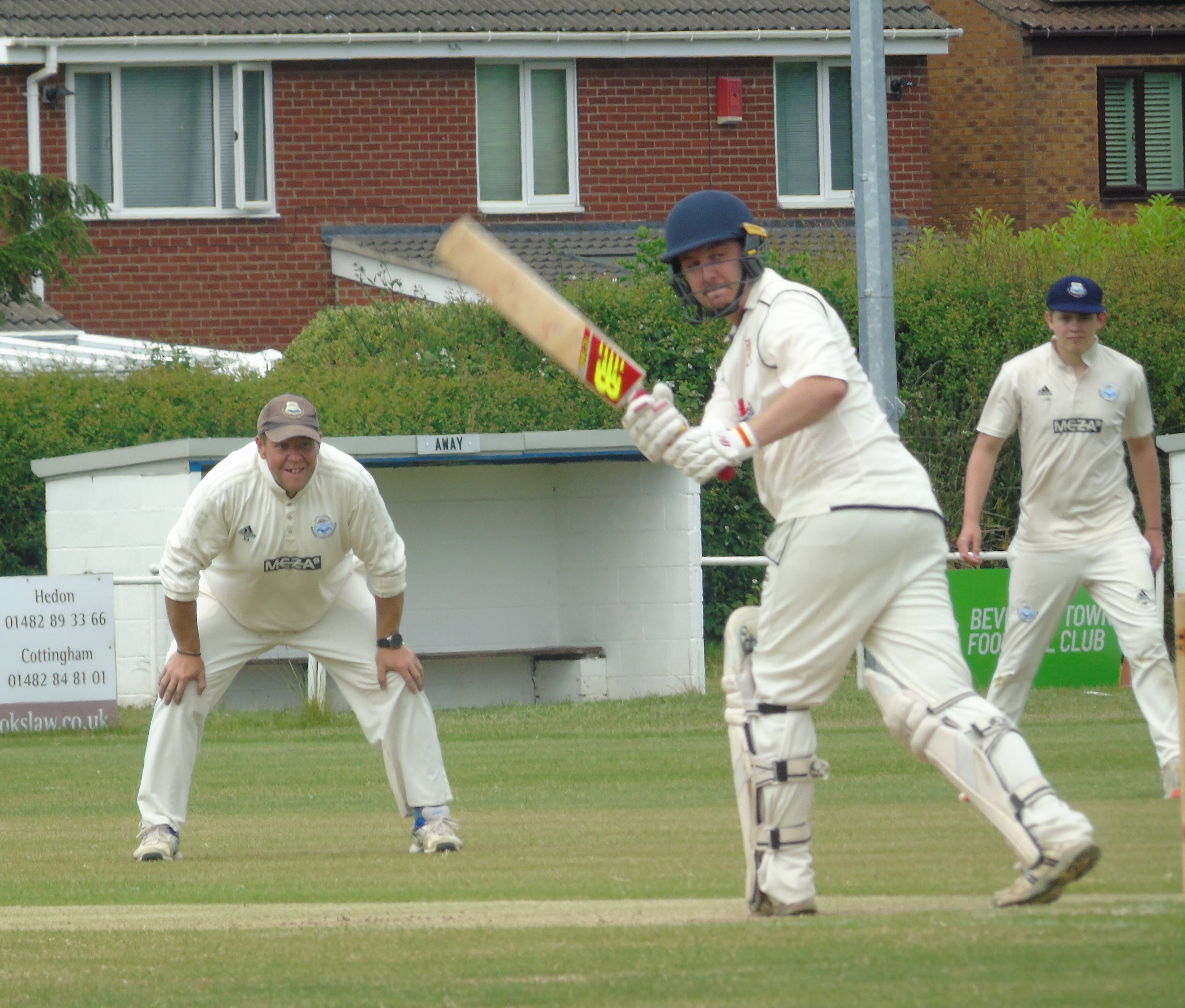 Jon Petfield Batting vs Beverley 2023
